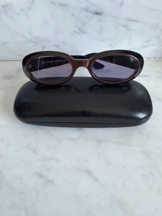 小物 Y2K GUCCI Oval Sunglasses GG2419/S BLACK Gucci GG 2419/S
